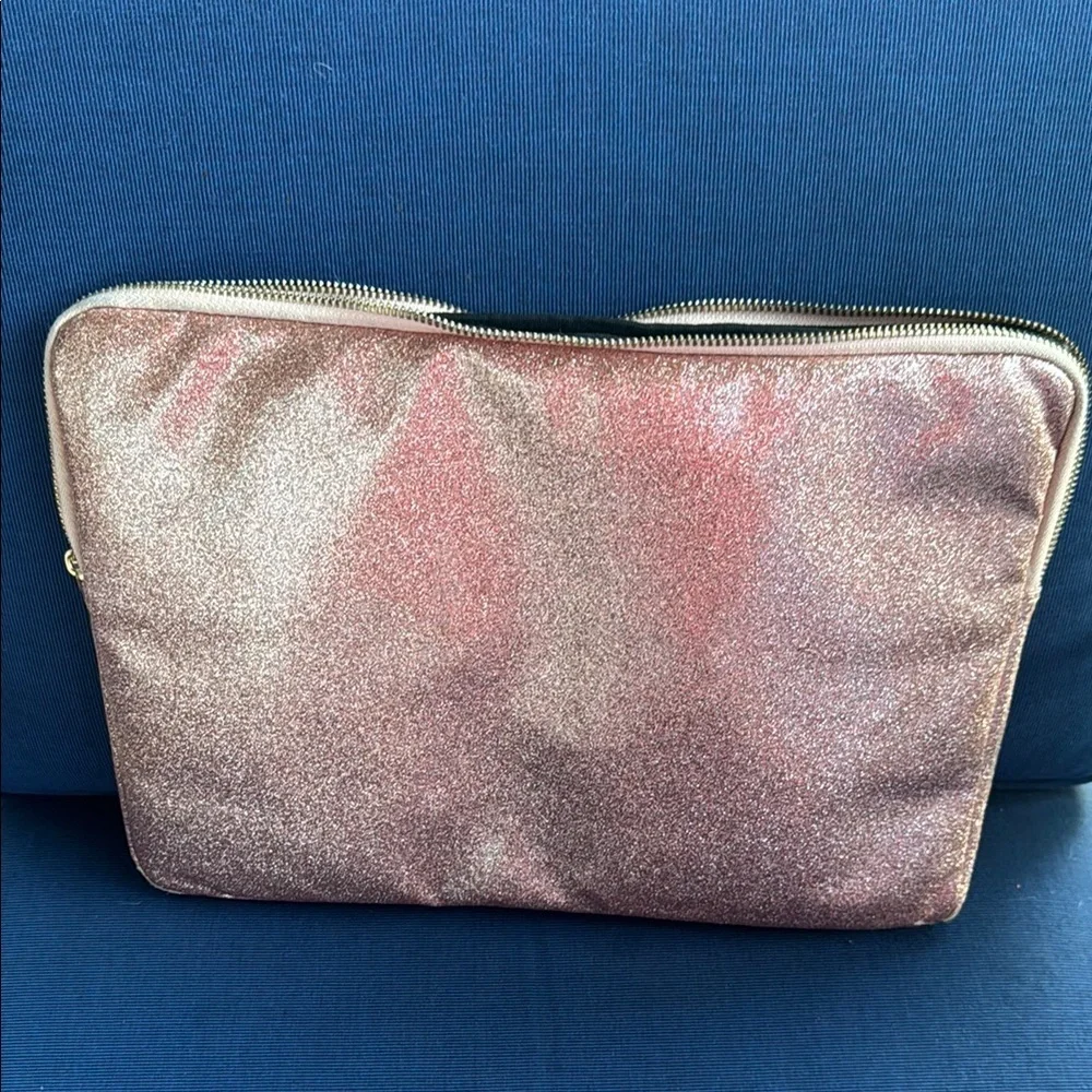 Pink Glitter Tablet Sleeve with Padded Protection